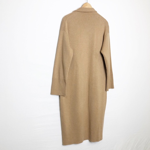 J Crew tan Longline Cardigan Coat - Picture 2 of 12